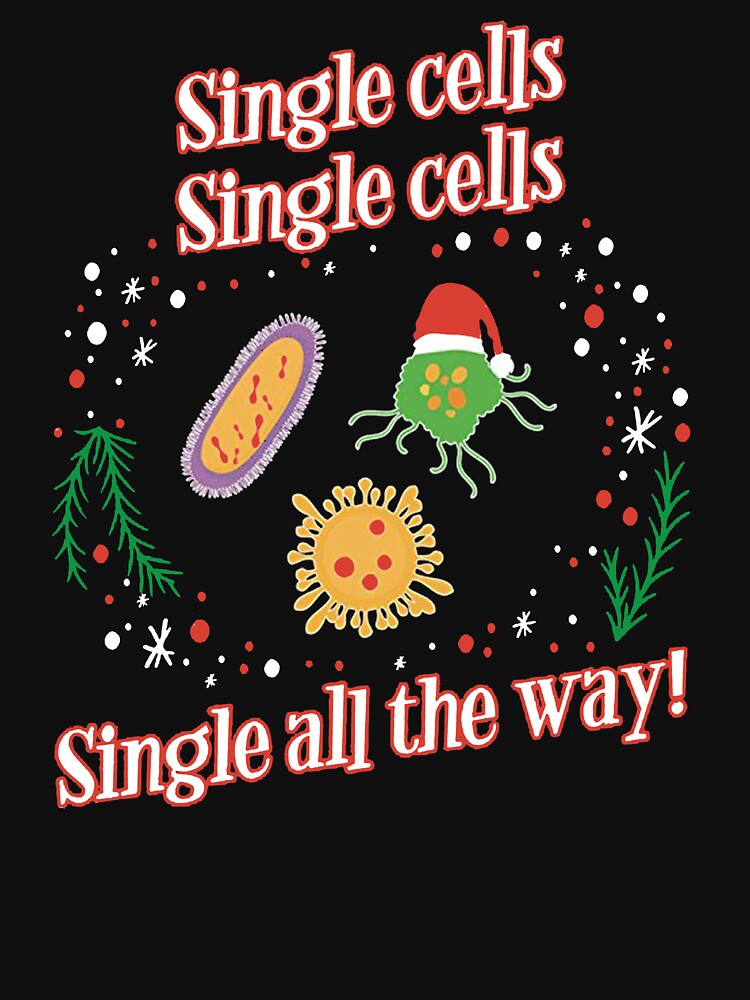 "Funny Christmas Biology T Shirts Gifts for Women Men Biologist " T