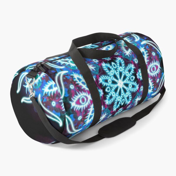 Item preview, Neon Mandala Flower Abstract designed and sold by Chatchot.
