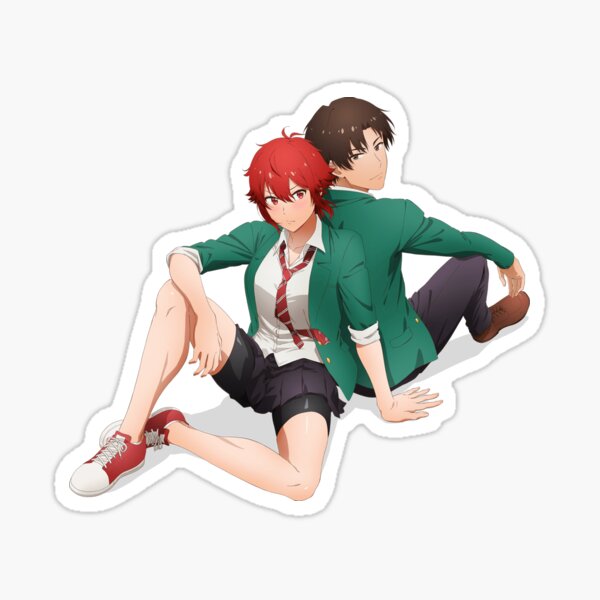 Tomo, Misuzu and Carol, Anime Tomo-chan wa Onnanoko! (Tomo-chan Is a  Girl!) Sticker for Sale by Risumu