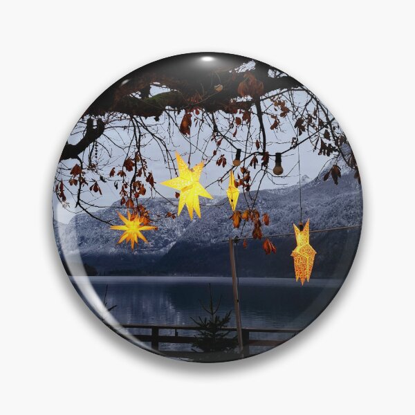Item preview, Christmas Lanterns in Hallstatt designed and sold by Alyssa Oman.