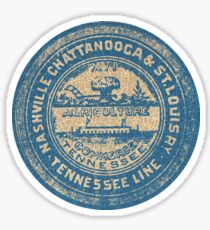 Nashville Chattanooga Line Sticker