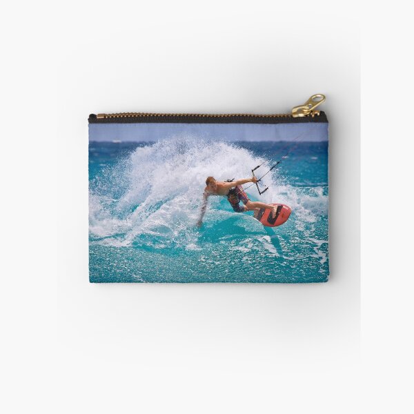 Item preview, Kite surfing in the deep blue sea designed and sold by Anthony Canali - Wimax - IQ: The Little Shop of Printables.
