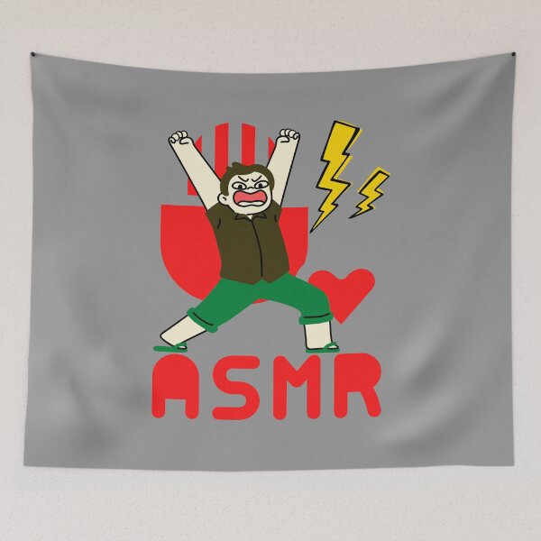 Item preview, Funny ASMR guy with heart designed and sold by AEROSPACE-IND.