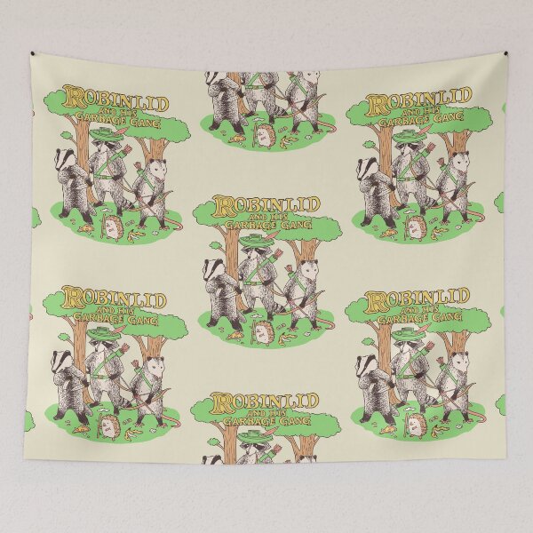 Item preview, Robinlid And His Garbage Gang designed and sold by wytrab8.