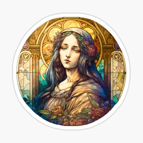 The Mona Mucha Sticker