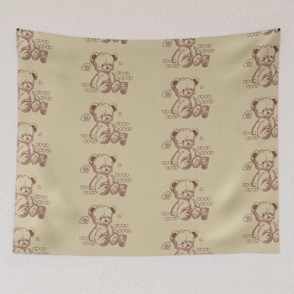 Item preview, Aesthetic Teddy Bear  designed and sold by HiImSoul.