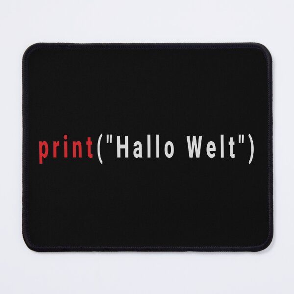 Item preview, Hello World-Hallo Welt-Python Code designed and sold by FridPix.