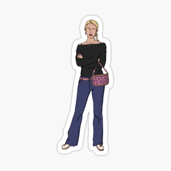 Mean Girls Regina George Sticker For Sale By Cenzoconte Redbubble 4682