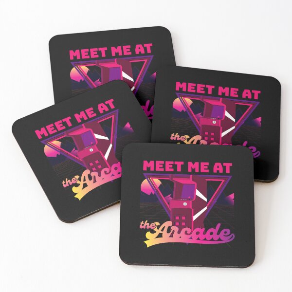 Item preview, Meet Me At The Arcade Retro designed and sold by SamuraiGaming.