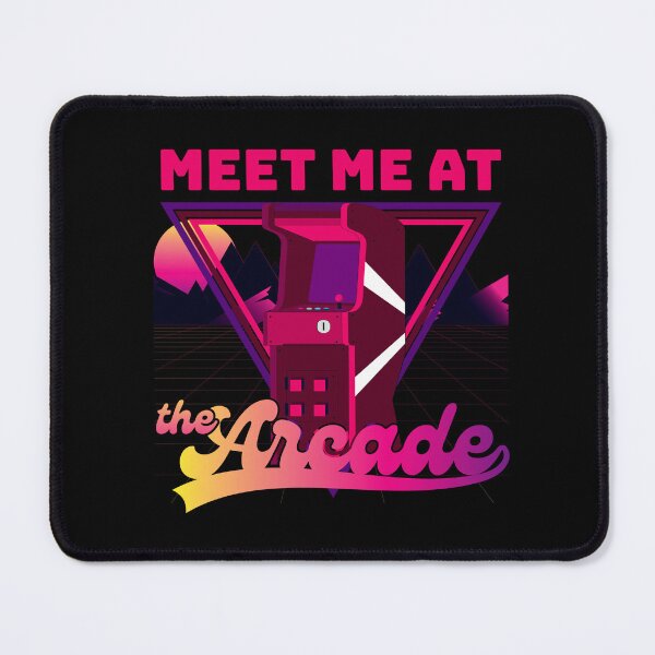 Item preview, Meet Me At The Arcade Retro designed and sold by SamuraiGaming.