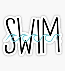 Swim (Waves) Sticker