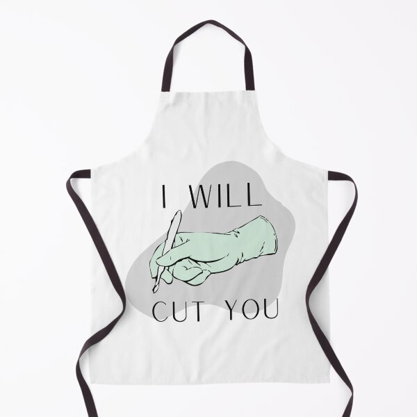 Item preview, I Will Cut You Medical Humor designed and sold by Katherine Winner.