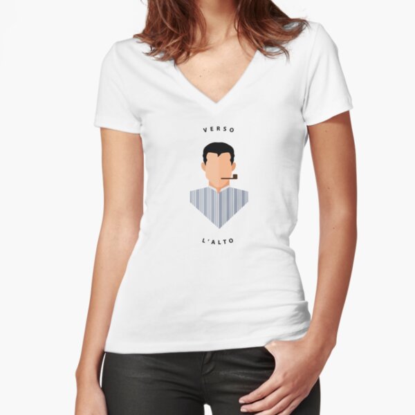 Fitted V-Neck T-Shirt