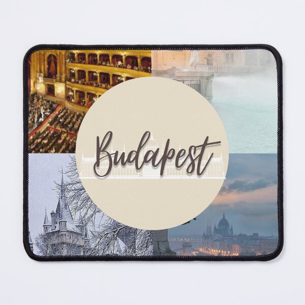 Item preview, Budapest Photo Collage designed and sold by Alyssa Oman.
