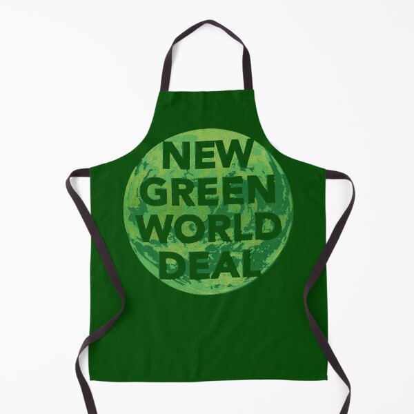 Item preview, New Green World Deal - greener designed and sold by BrownWoodRobot.