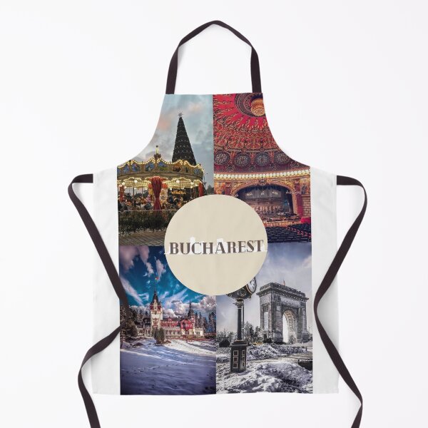 Item preview, Bucharest Photo Collage designed and sold by Alyssa Oman.