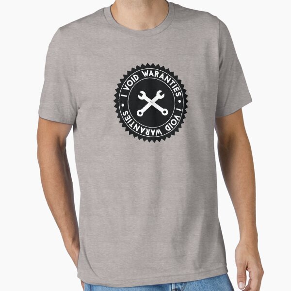 Item preview, I Void Warranties Robotics Humor designed and sold by Cloud9hopper.