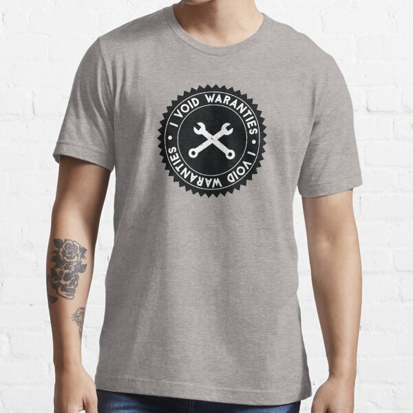 Item preview, I Void Warranties Robotics Humor designed and sold by Cloud9hopper.
