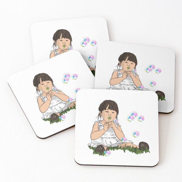 Item preview, Little Girl Blowing Bubbles designed and sold by apohl21.