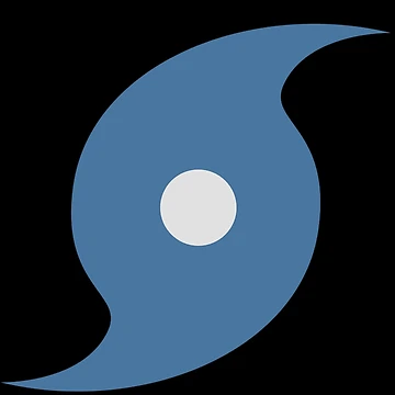 Artwork thumbnail, Hurricane Weather Symbol by Slinky-Reebs