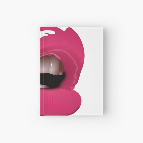 Pink Lips Hardcover Journal
