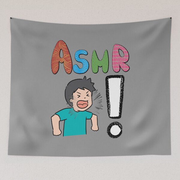 Item preview, ASMR funny shouting guy a satire of silence designed and sold by AEROSPACE-IND.