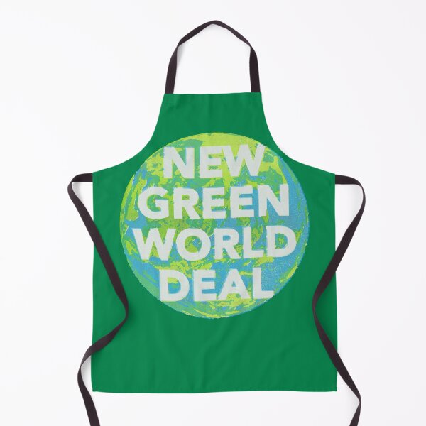 Item preview, New Green World Deal designed and sold by BrownWoodRobot.