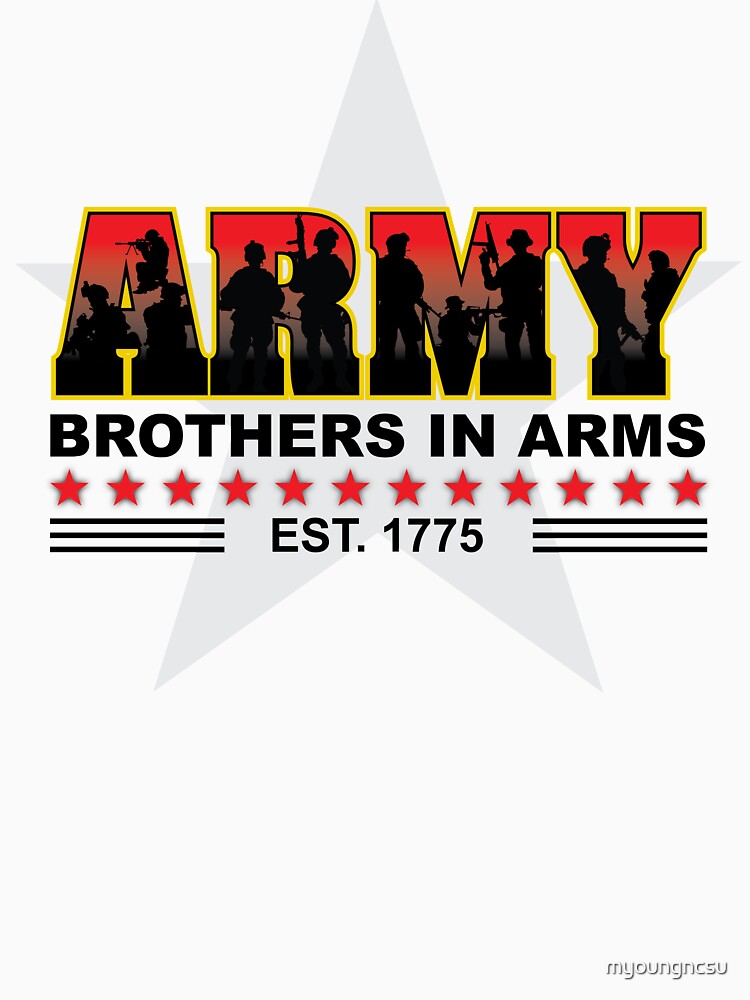 Thumbnail 7 of 7, Classic T-Shirt, Brothers In Arms designed and sold by myoungncsu.