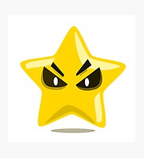 Angry Star Photographic Print