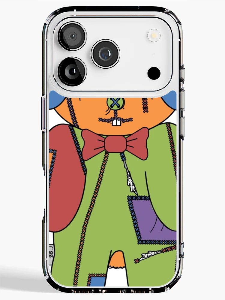 Thumbnail 1 of 5, iPhone Case, Stuffed Rabbit designed and sold by 88Bones.