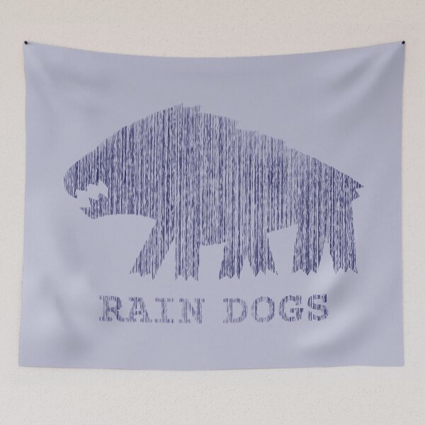 Item preview, Rain Dogs - dark on light designed and sold by BrownWoodRobot.