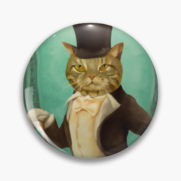 Item preview, Distinguished Gentle Cat designed and sold by JCatDesign.