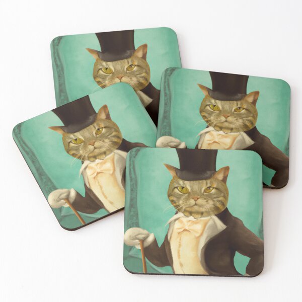 Item preview, Distinguished Gentle Cat designed and sold by JCatDesign.