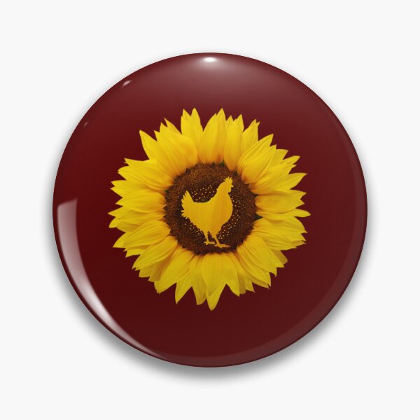 Item preview, Chicken For Hen Fowl Poulet Sunflower Lover   designed and sold by emelyharson1.