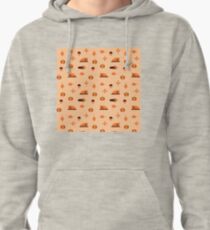 Give thanks pattern Pullover Hoodie
