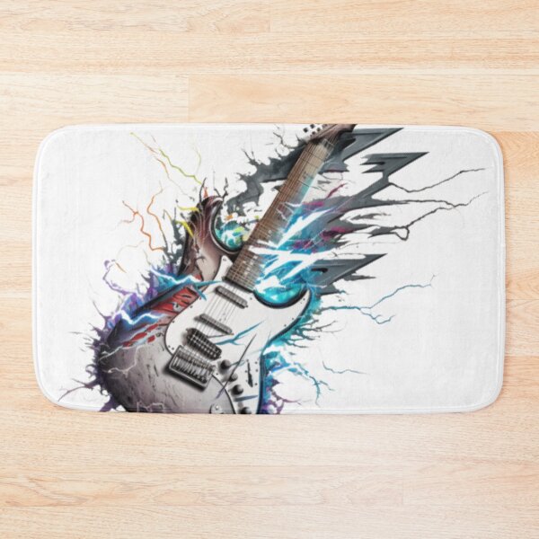 Item preview, Thunderstruck Electric Guitar Design  designed and sold by SilverAndGolden.