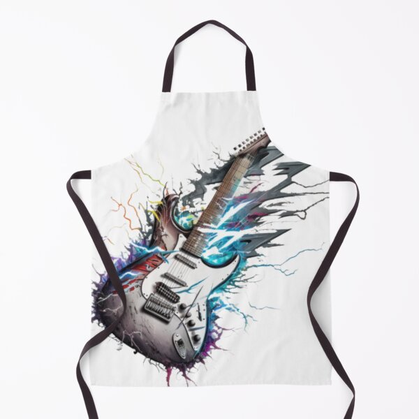 Item preview, Thunderstruck Electric Guitar Design designed and sold by SilverAndGolden.
