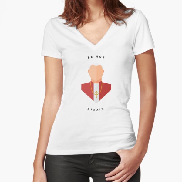 Fitted V-Neck T-Shirt