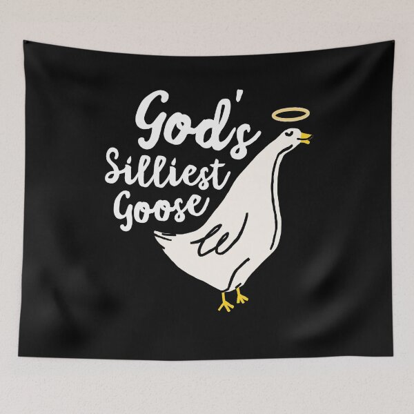 Item preview, God's Silliest Goose Funny Goose Meme designed and sold by ohmier.