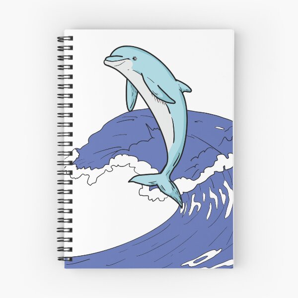 Item preview, Jumping dolphin designed and sold by DolphinsDoodle.