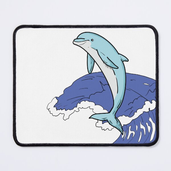 Item preview, Jumping dolphin designed and sold by DolphinsDoodle.