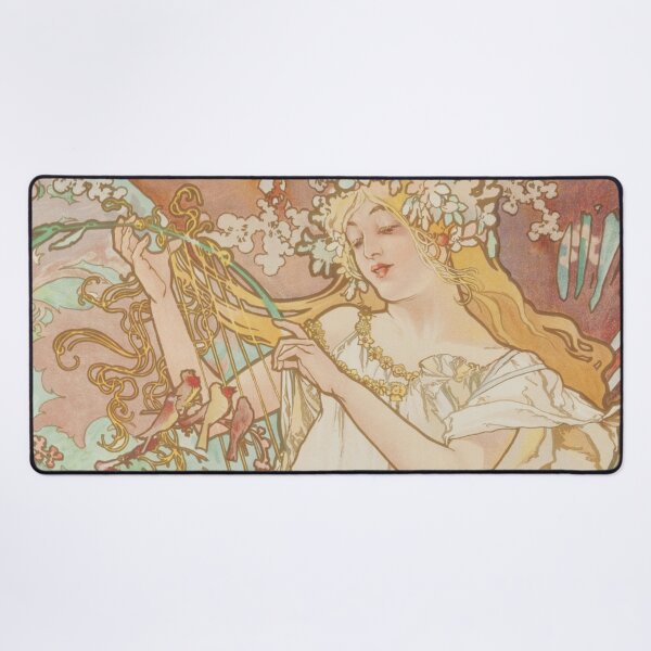 Item preview, Spring, Mucha 1896 designed and sold by immortalpeaches.