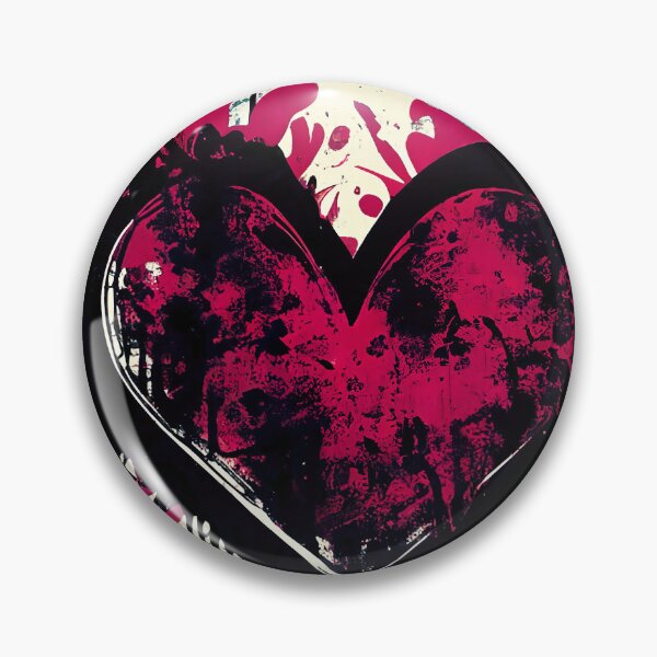Item preview, Graffiti Heart Big Bold Colorful Art designed and sold by MusedPrints.