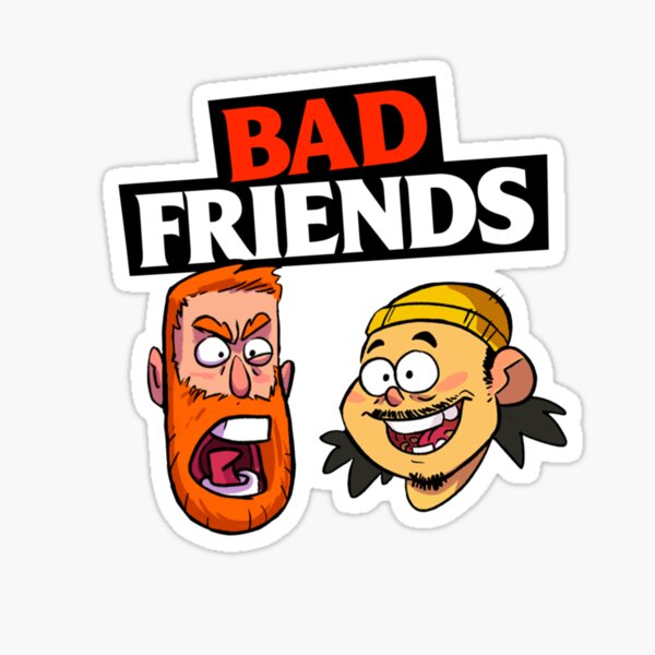 Item preview, Bad Friends Merch    designed and sold by pleasantway11.