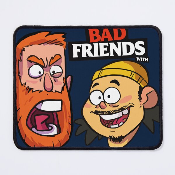 Item preview, BAD FRIENDS PODCAST - BOBBY LEE - ANDREW SANTINO designed and sold by pleasantway11.