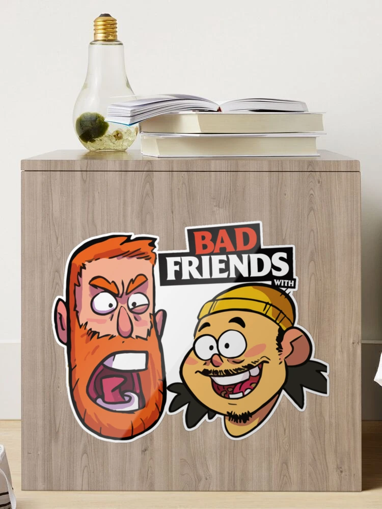 BAD FRIENDS PODCAST - BOBBY LEE - ANDREW SANTINO Poster Official Merch  RB1111 - Bad Friends Shop