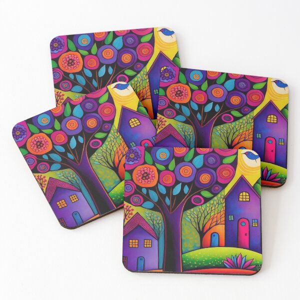 Item preview, Colorful world (4/4) designed and sold by sabantha.