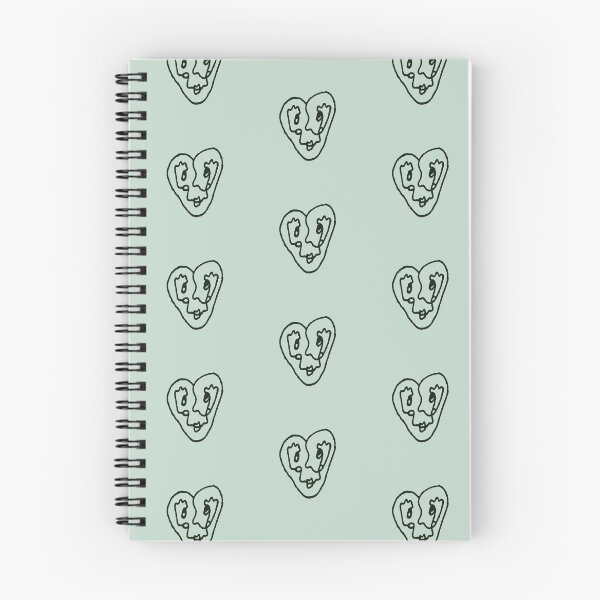Item preview, ALEENA heart line art // teal designed and sold by BECCANONIE.