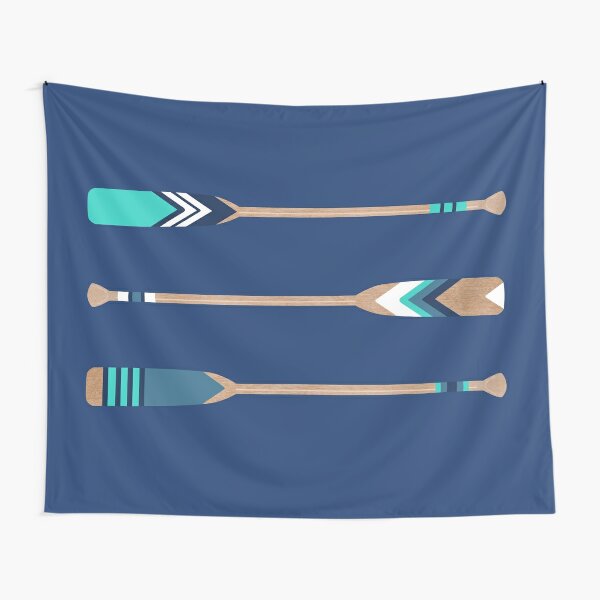 Painted Paddles Tapestry