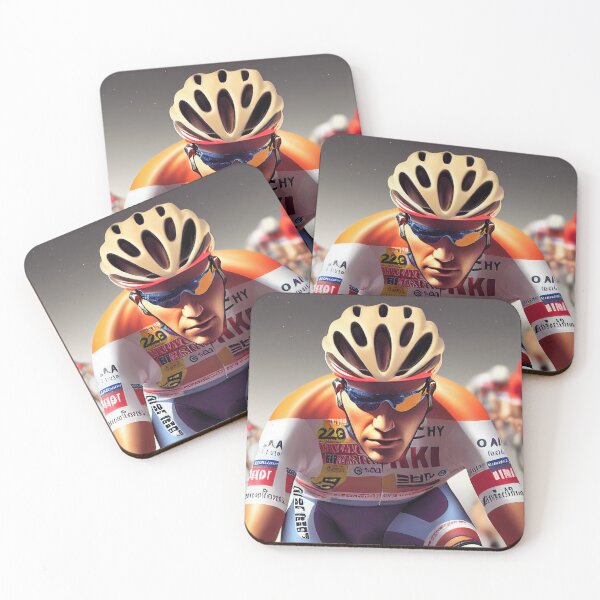 Item preview, Cyclist Racing in the Peloton designed and sold by Helfrich Bicycles.